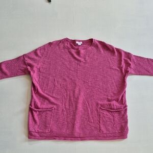 Pure JILL Boxy Knit Top